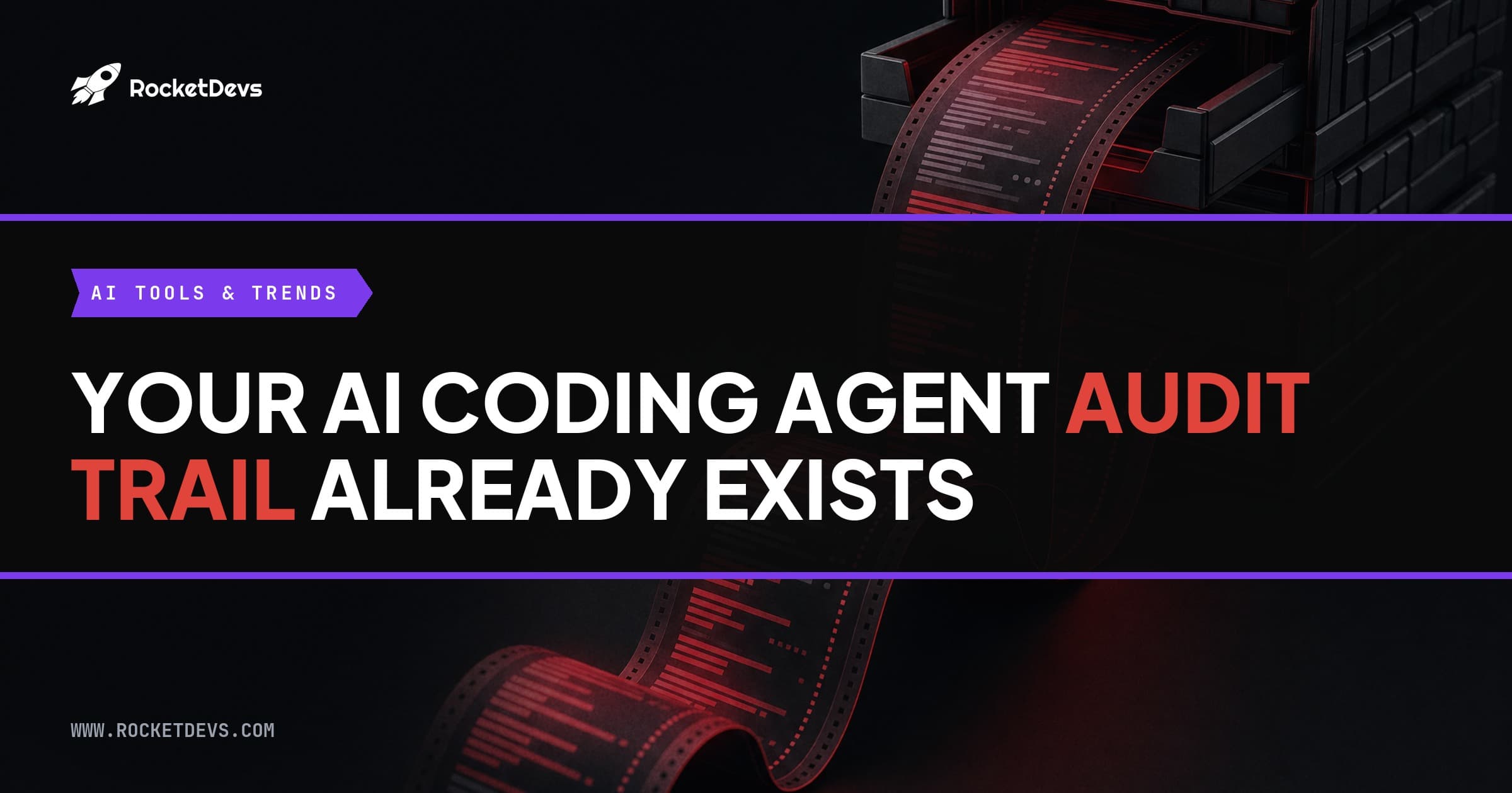 Your AI coding agent audit trail already exists. Meta built it for crash recovery, not for review.