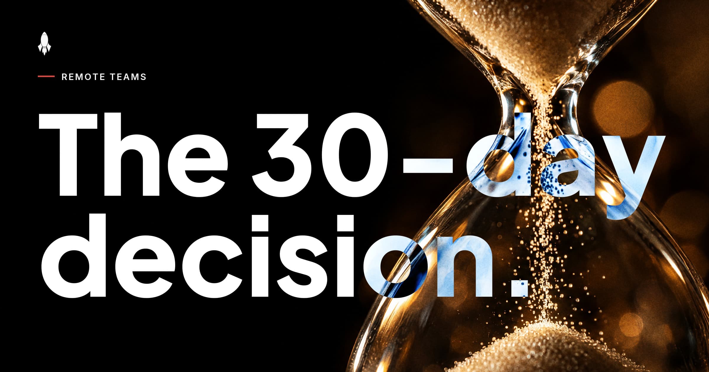 When a new engineer is not working out: the 30-day decision