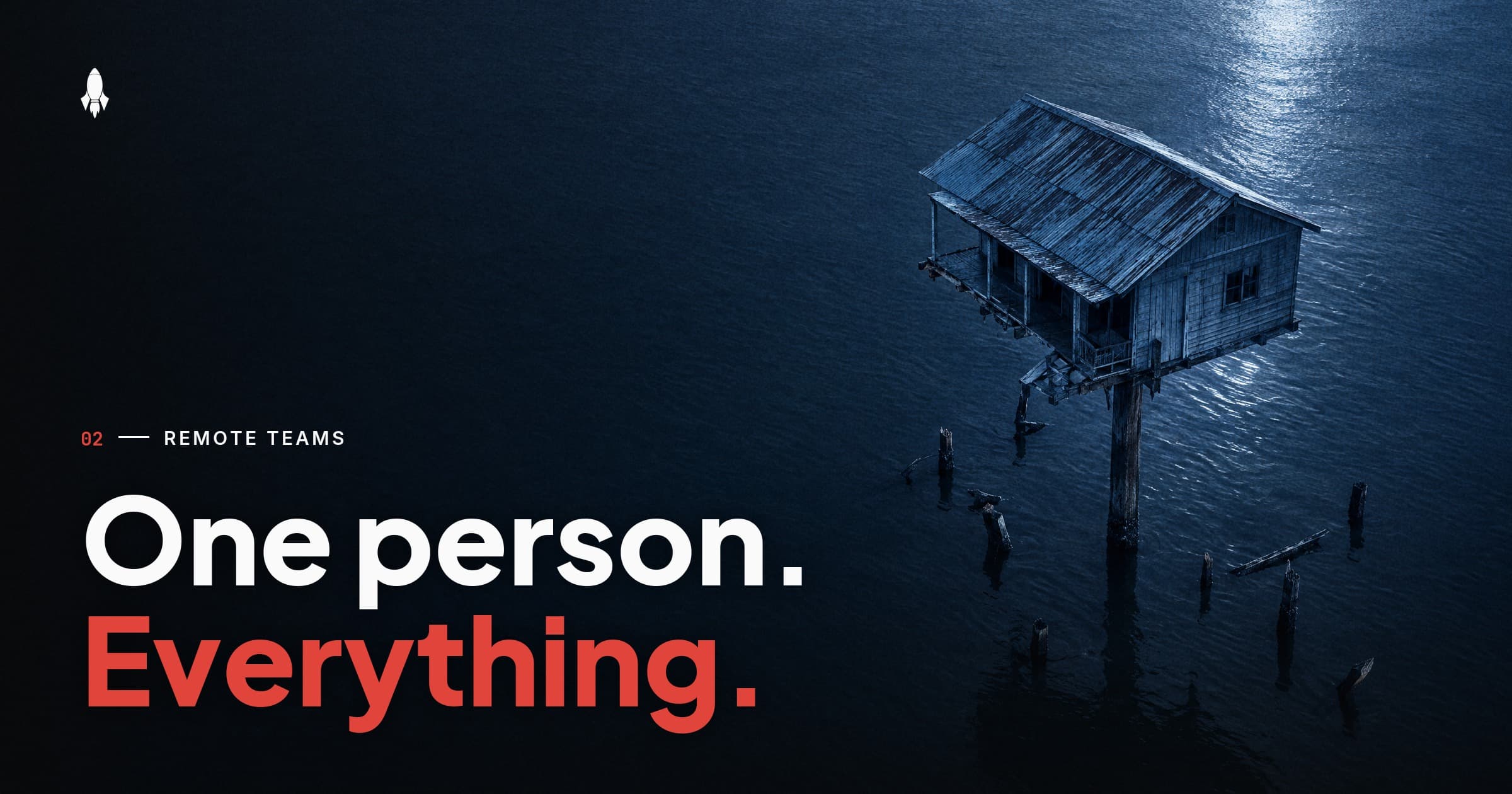 Bus factor of one: what happens to your product if one person leaves